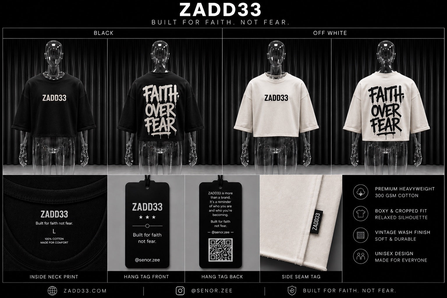 ZADD33 TEE Drop 003 Mens